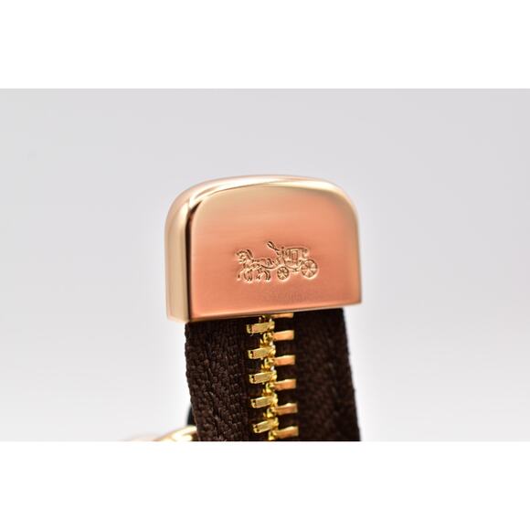 Coach Teri Shoulder Bag In Signature Canvas Pumpkin Halloween Print CCE71 NWT - Picture 7 of 16